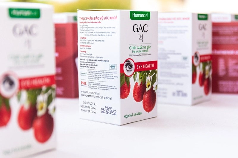 Thuốc bổ mắt của Hàn Quốc Humancel GAC