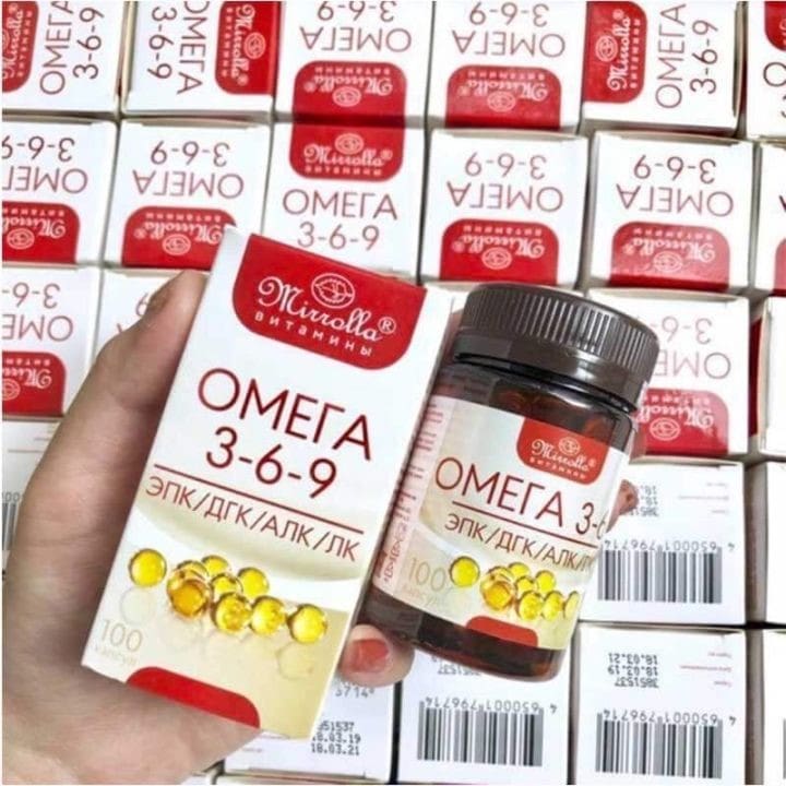 Viên uống Omega 369 Mirrolla