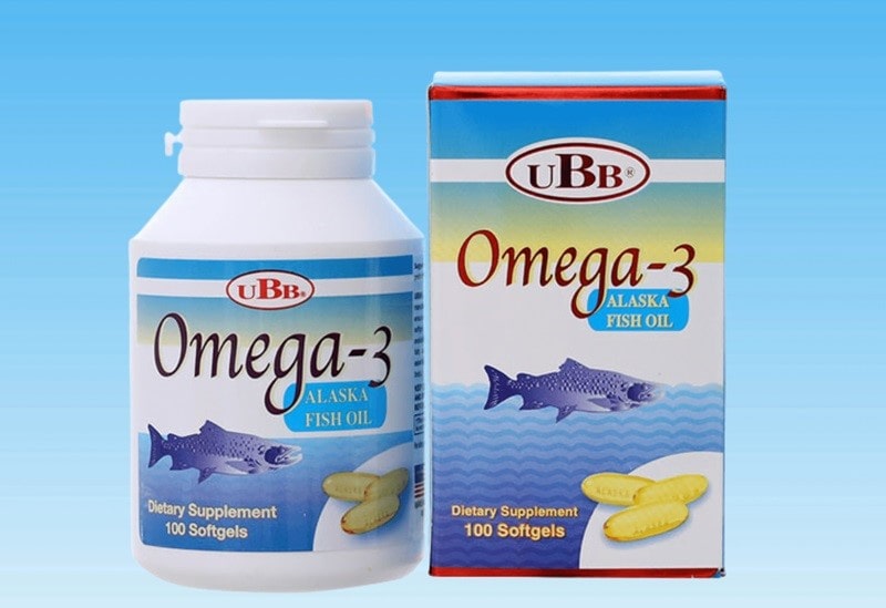 Dầu cá bổ mắt của Mỹ UBB Omega-3
