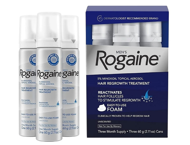bình xịt bọt xốp minoxidil 5%