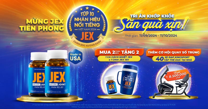 Săn quà khủng, quay số trúng xe đạp thể dục Kingsport cao cấp từ nhãn hàng JEX