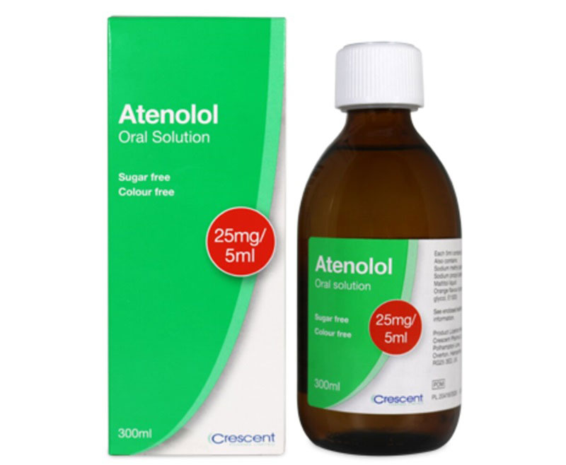 dung dịch uống atenolol