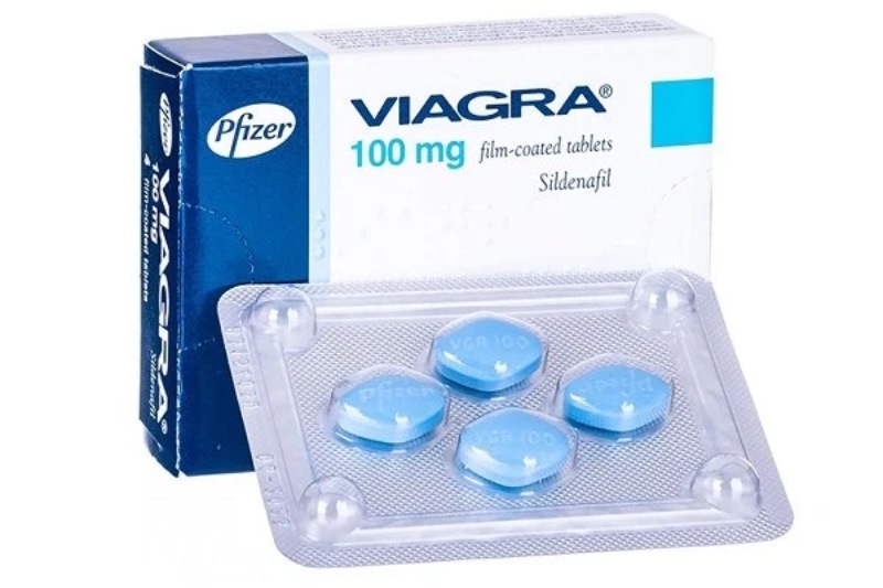 Hộp thuốc Viagra 100mg