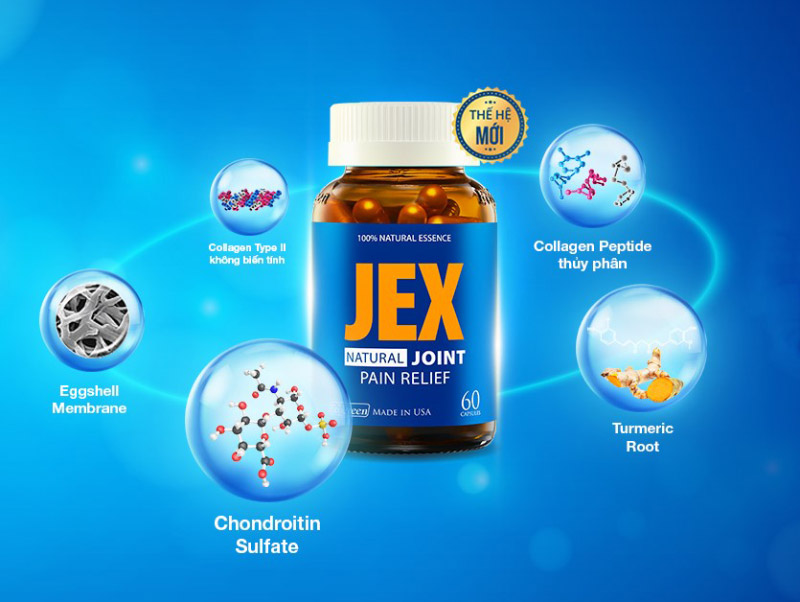 JEX cải thiện bệnh xương khớp