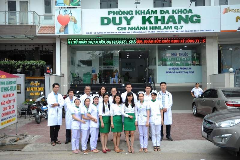 Phòng khám đa khoa Quận 7 Duy Khang