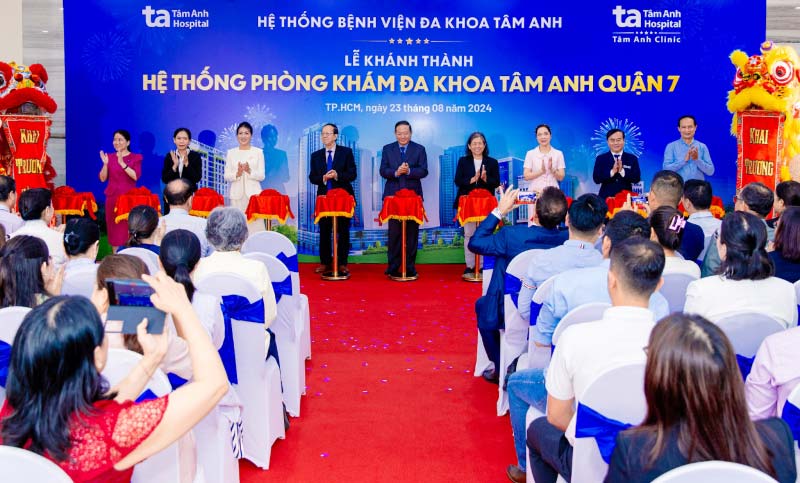Phòng khám Tâm Anh Quận 7 vừa đi vào hoạt động
