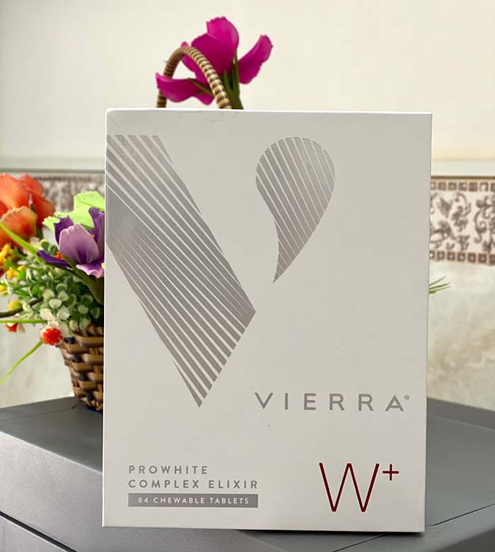 Viên uống làm trắng da của Úc Vierra Prowhite Complex Elixir