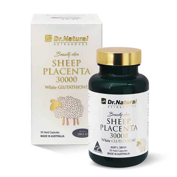 Viên uống trắng da của Úc Beauty Skin Sheep placenta 30000