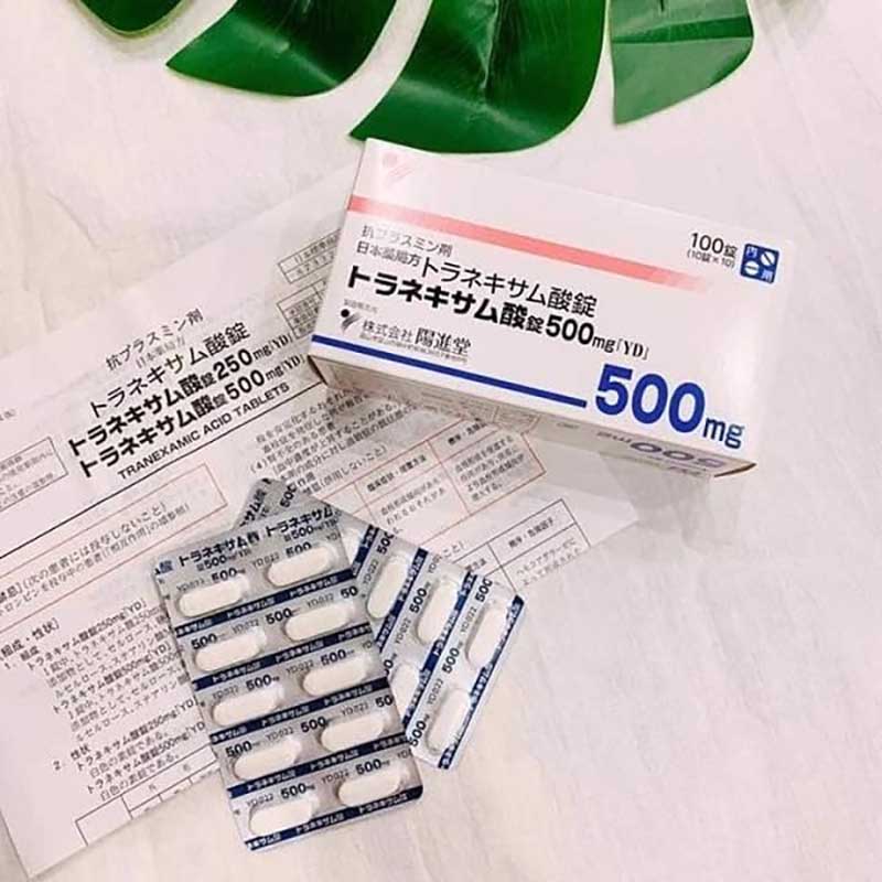 Viên uống trắng da Transamin của Nhật Bản