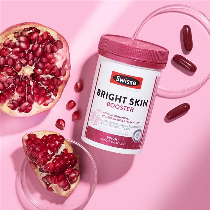 Viên uống trắng da của Úc Swisse Beauty Bright Skin