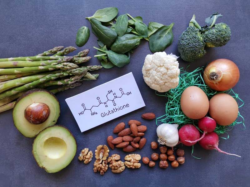 Bổ sung glutathione và L-glutathione cho cơ thể qua thực phẩm
