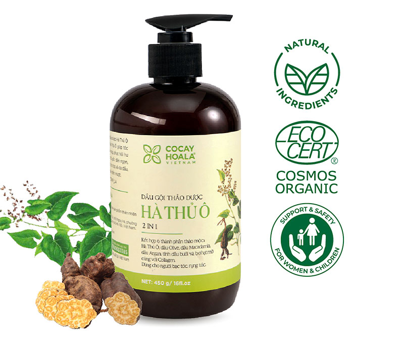 Dầu gội Hà Thủ Ô Cỏ Cây Hoa Lá