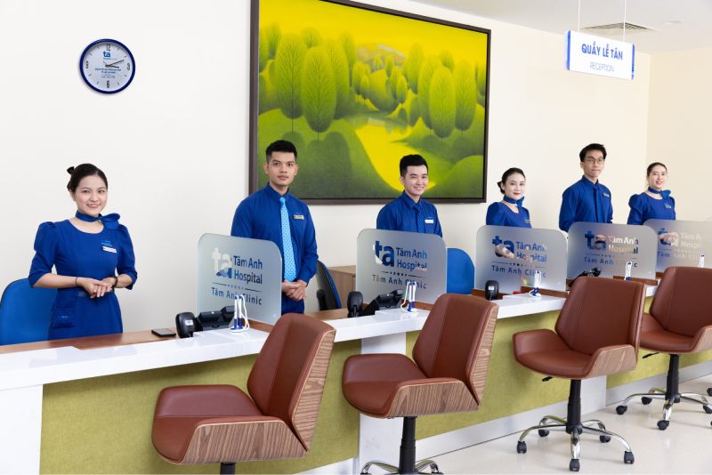 Đội ngũ nhân viên của Phòng khám Đa khoa Tâm Anh