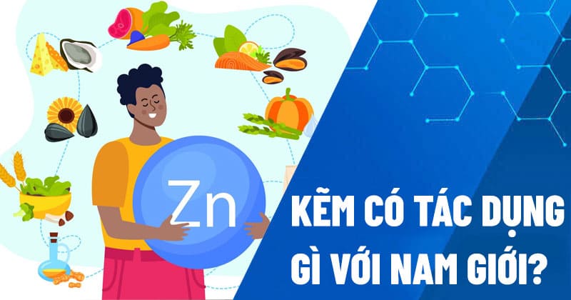 Kẽm có tác dụng gì với nam giới?