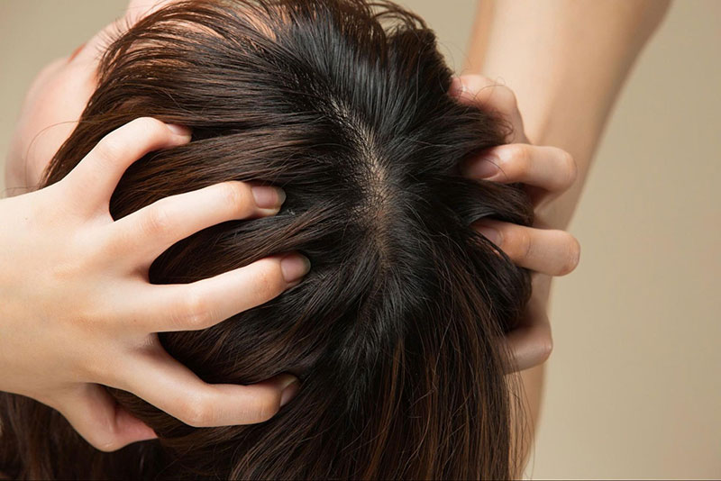 massage da đầu bằng tay