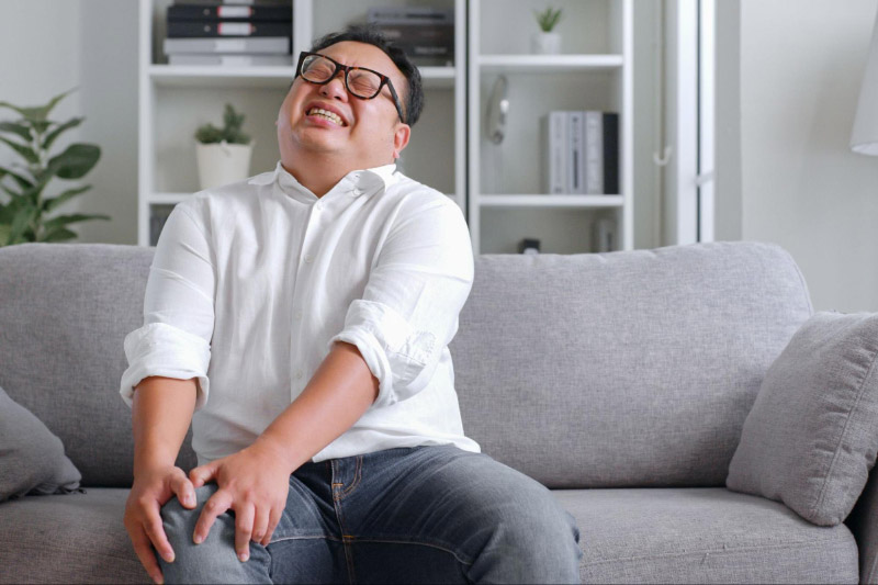 Người thừa cân có nguy cơ gặp đau khớp khi trời lạnh