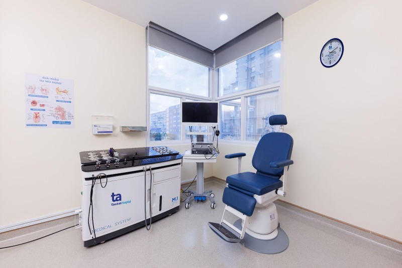 Phòng khám bệnh tai mũi họng tại Tâm Anh