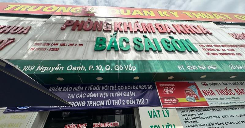 Phòng khám đa khoa quận Gò Vấp Bắc Sài Gòn