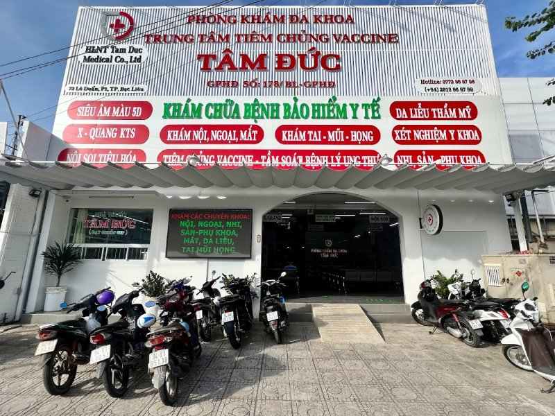 Phòng khám Đa khoa Tâm Đức Bạc Liêu