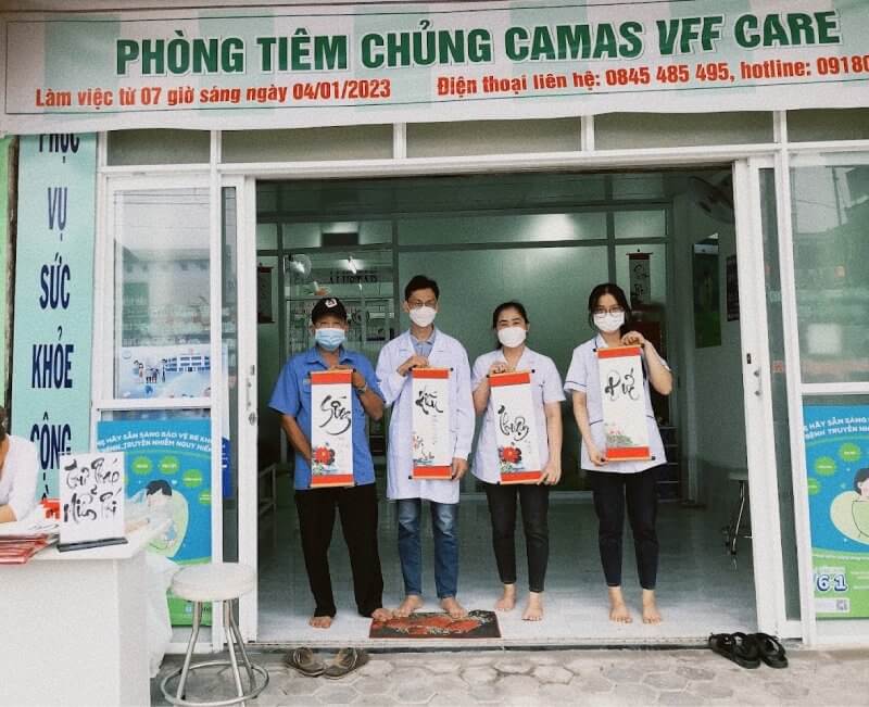 Phòng tiêm chủng Vắc xin Camas VFF Care