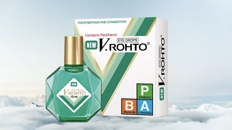 Thuốc nhỏ mắt của Nhật Bản New V.Rohto