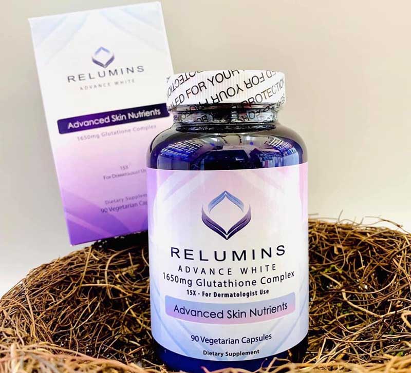 Viên uống trắng da Glutathione của Mỹ Relumins Advance White 1650mg Glutathione Complex