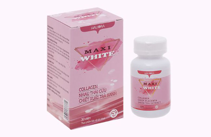 Viên uống Glutathione trắng da Hauora Maxi White