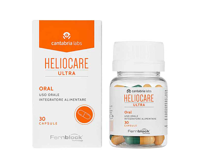 Viên uống chống nắng trắng da Heliocare Ultra Oral Capsules