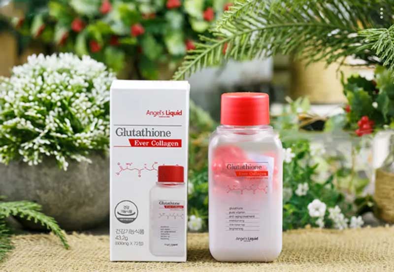 Viên uống Glutathione Angel's Liquid Oneday Collagen của Hàn