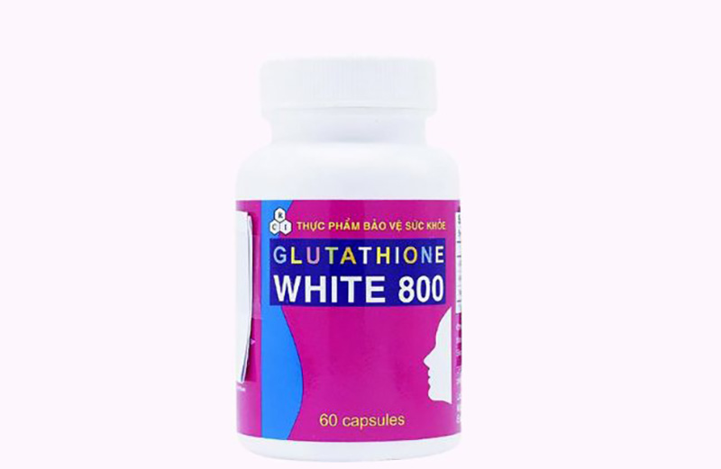 Viên uống trắng da Glutathione White 800