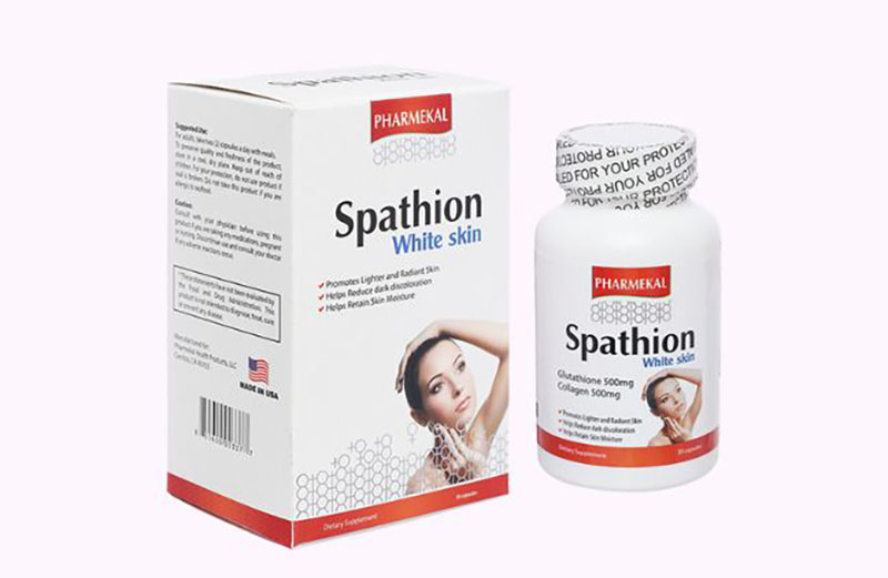 Thuốc uống trắng da Glutathione Pharmekal Spathion White Skin