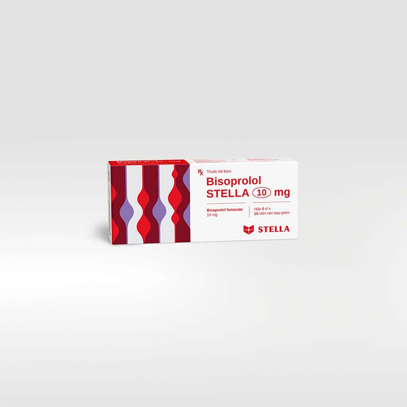 bisoprolol 10mg của stella