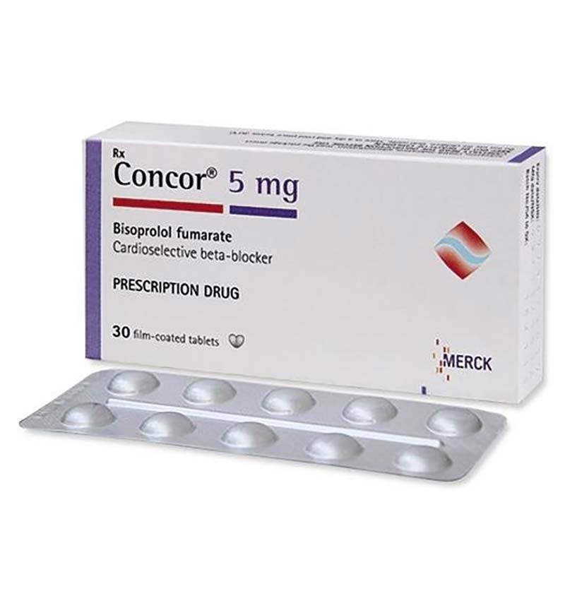 bisoprolol 5mg của merck