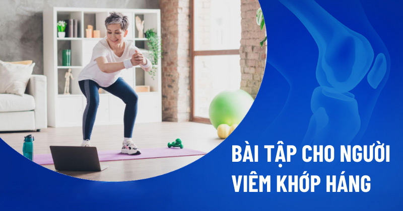 Các bài tập cho người viêm khớp háng