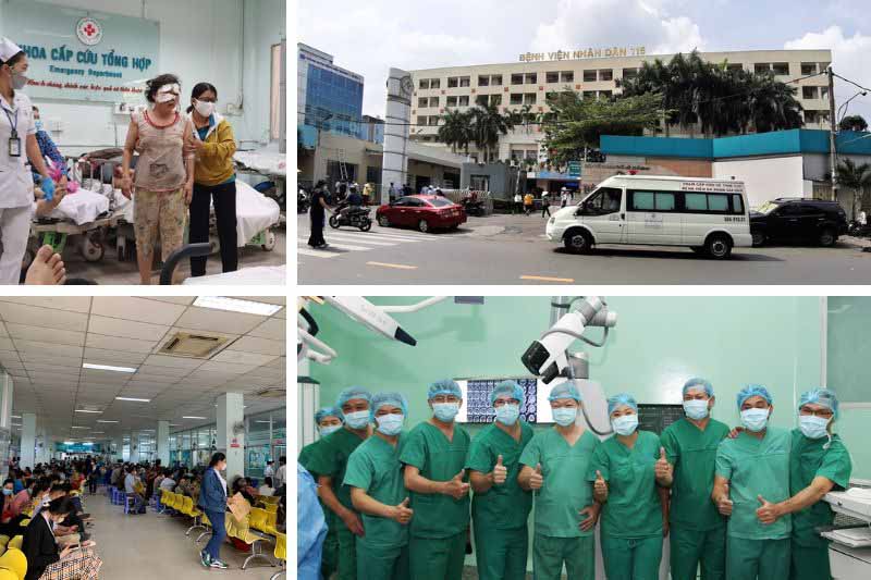 Cấp cứu đột quỵ ở đâu TPHCM - Bệnh viện Nhân dân 115