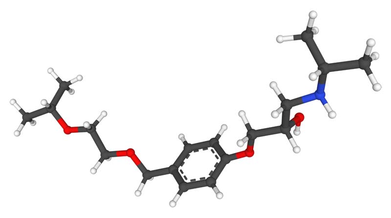 cấu trúc phân tử bisoprolol