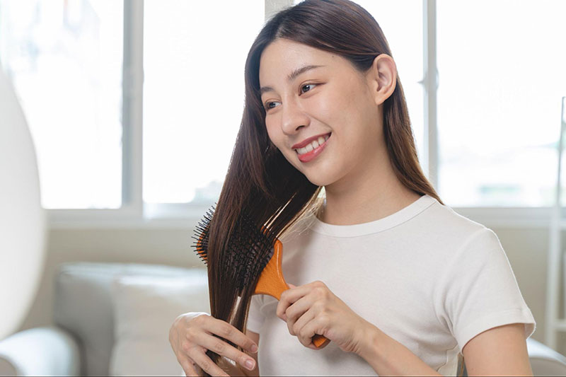 cỏ mực giúp tóc dày khoẻ