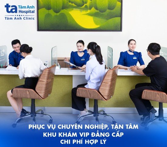 đội ngũ nhân viên y tế tại trung tâm khám chữa bệnh tâm anh