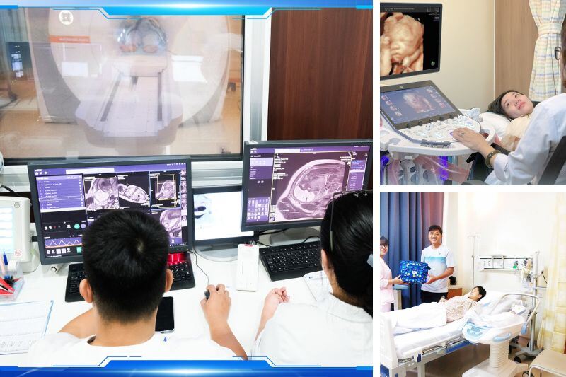 hệ thống máy móc hiện đại, công nghệ cao