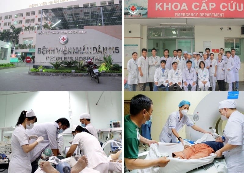 Khoa cấp cứu TPHCM bệnh viện Nhân dân 115