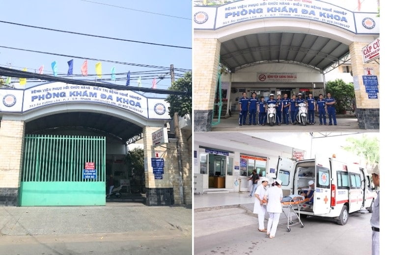 khoa cấp cứu Bệnh viện Phục hồi chức năng và Điều trị bệnh nghề nghiệp