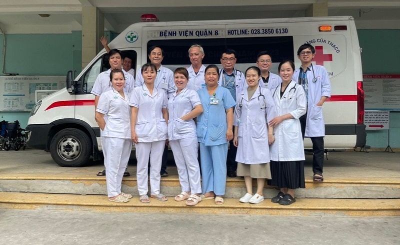 Khoa cấp cứu bệnh viện Quận 8