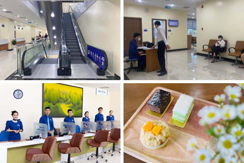 Không gian phòng khám tại Tâm Anh Quận 7