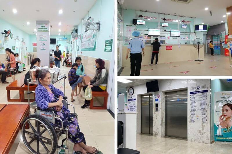 khu vực khám tai mũi họng