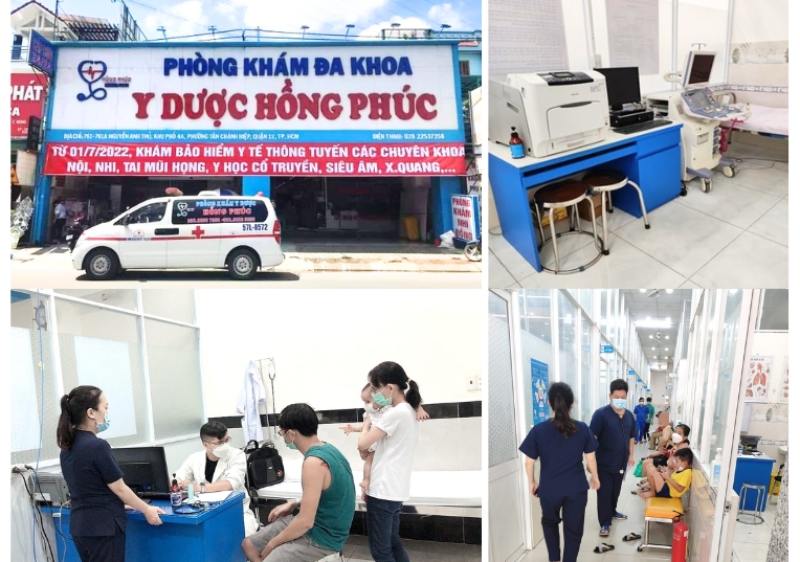 phòng khám đa khoa y dược hồng phúc
