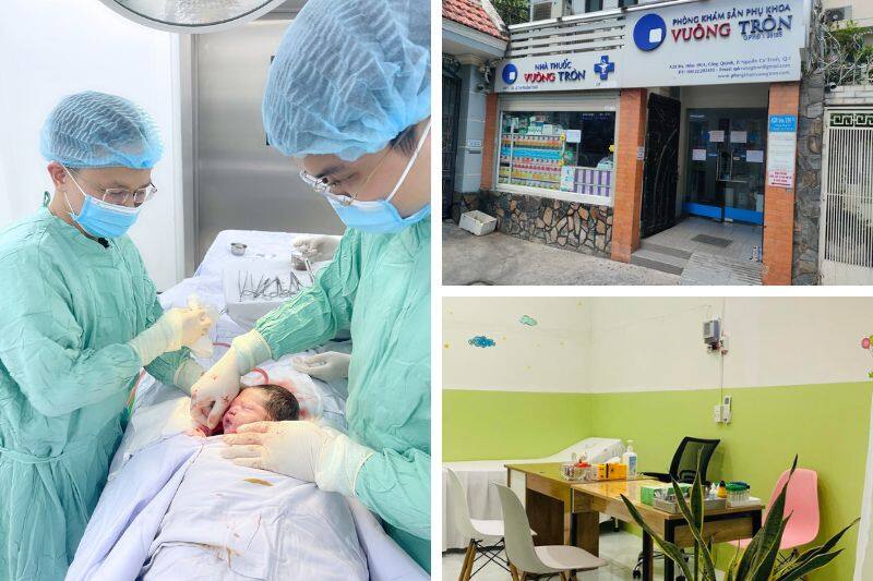 phòng khám sản phụ khoa vuông tròn