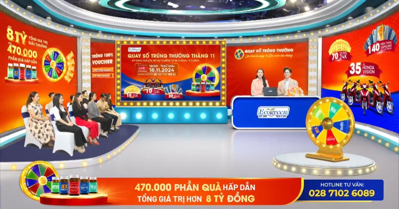 GỌI TÊN 40 CHỦ NHÂN MAY MẮN ĐẦU TIÊN TRONG KỲ LIVESTREAM QUAY SỐ THÁNG 11.2024