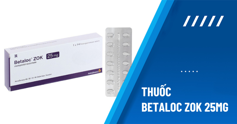 Thuốc Betaloc Zok 25mg