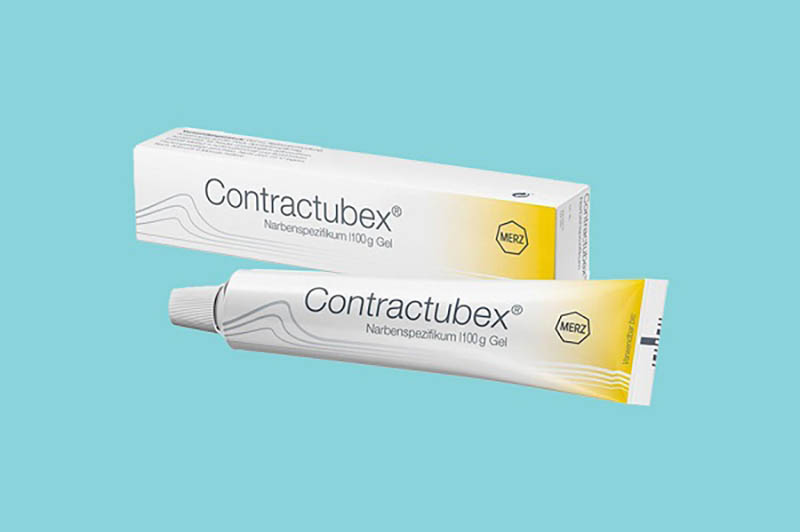 Contracbutex là gel bôi thường dùng cho các vết sẹo mới hình thành, sẹo lõm
