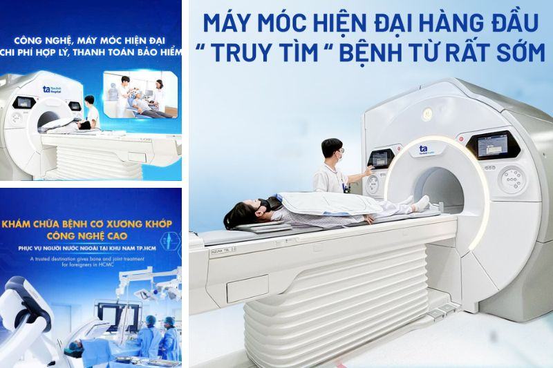 trang bị máy móc, công nghệ hiện đại hàng đầu thế giới